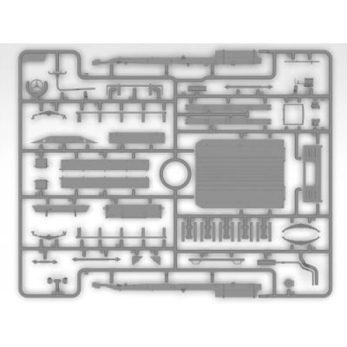 Авто-мото Збірна модель 1:35 Chevrolet G7107 Армійська вантажівка Другої світової війни ICM 35593