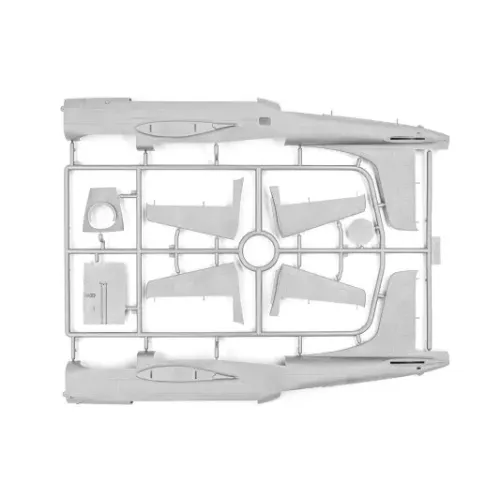 Сборная модель самолета Сборная модель 1:48 Самолет B-26K с американскими пилотами и техниками ICM 48280 1:48