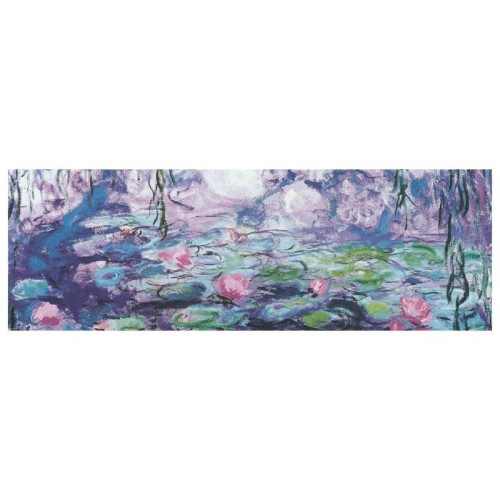 2D Пазли Пазл Eurographics Водяні лілії (фрагмент). Клод Моне, 1000 елементів панорамний