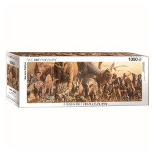 Пазл Eurographics Динозаври Харуо Такіно, 1000 елементів панорамний