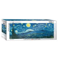 Пазл Eurographics Зоряна ніч. За мотивами Ван Гога, 1000 елементів панорамний