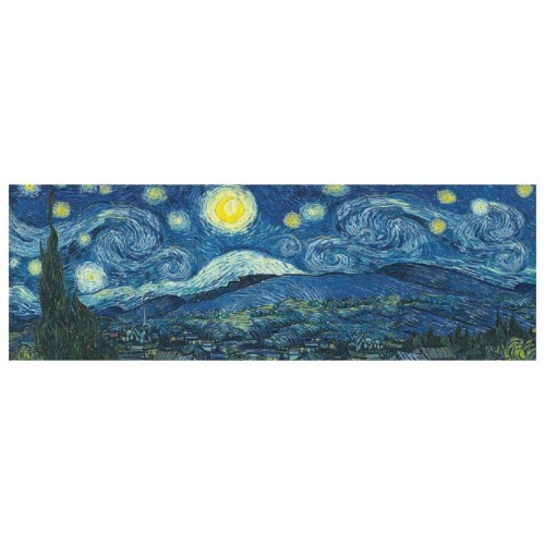 2D Пазли Пазл Eurographics Зоряна ніч. За мотивами Ван Гога, 1000 елементів панорамний