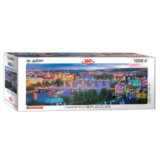 Пазл Eurographics Прага, Чехія, 1000 елементів панорамний