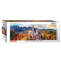 Пазл Eurographics Нойшванштайн восени, 1000 елементів панорамний