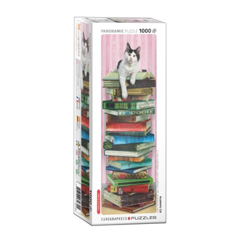 2D Пазли Пазл Eurographics Вчений кіт, 1000 елементів панорамний