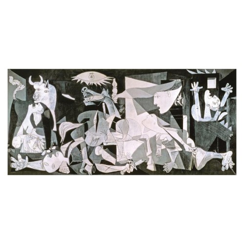 2D Пазли Пазл Eurographics Герніка Пабло Пікассо, 1000 елементів панорамний