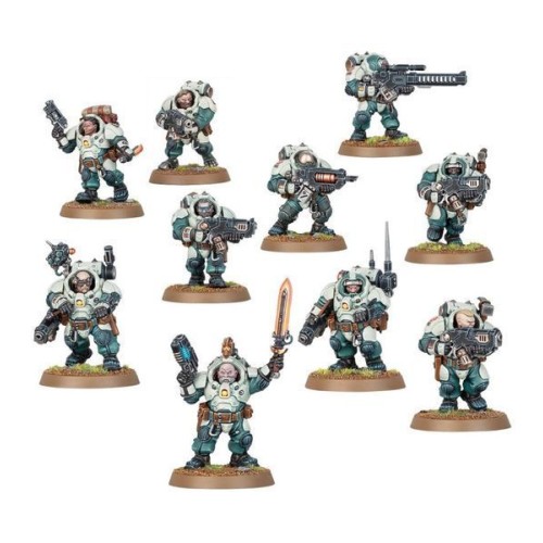 Xenos Набор миниатюр WARHAMMER 40000: LEAGUES OF VOTANN - HEARTHKYN WARRIORS