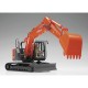 Збірна модель екскаватор – HITACHI EXCAVATOR ZAXIS – Hasegawa 66001
