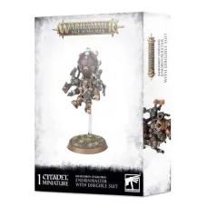 Миниатюра AGE OF SIGMAR: KHARADRON OVERLORDS - ENDRINMASTER IN DIRIGIBLE SUIT