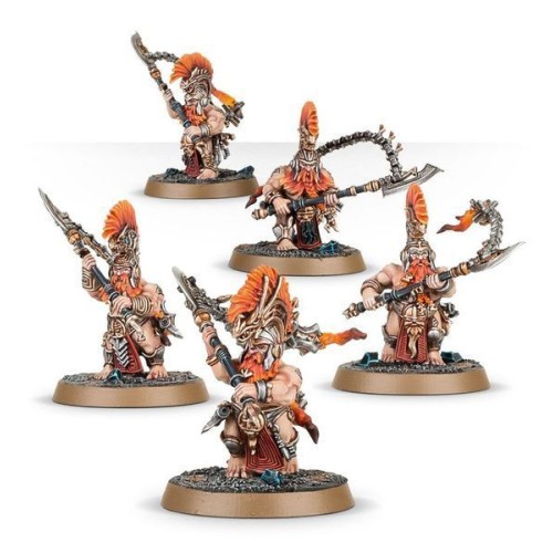 Набір мініатюр AGE OF SIGMAR: FYRESLAYERS - HEARTHGUARD BERZERKERS
