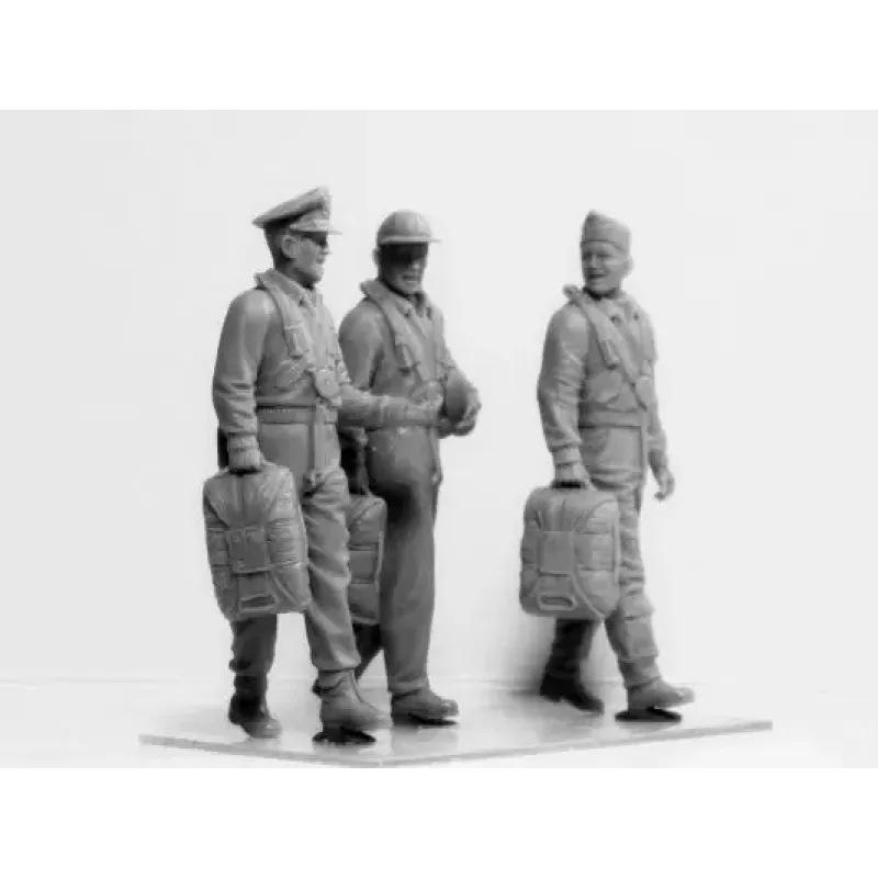 Сборная модель 1:32 Фигуры пилоты ВВС США (1941-1945) ICM 32104