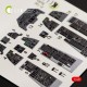F-16I "Sufa" 3D декаль інтер'єр для комплекту Kinetic 1:48 КЕЛИК K48038