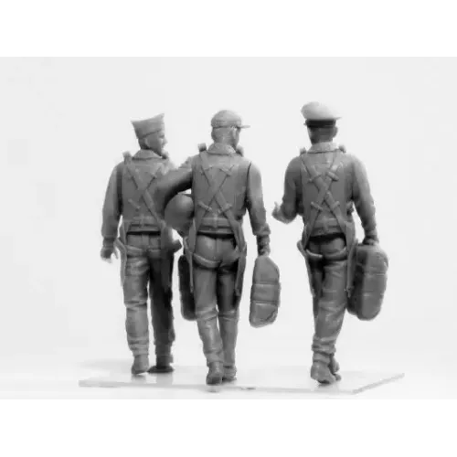 Сборная модель 1:32 Фигуры пилоты ВВС США (1941-1945) ICM 32104