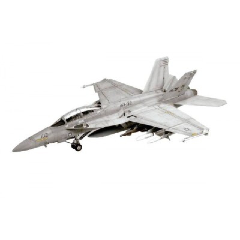 Збірна модель літака Збірна модель 1:72 Літак F:A-18E Super Hornet Italeri 0083 1:72