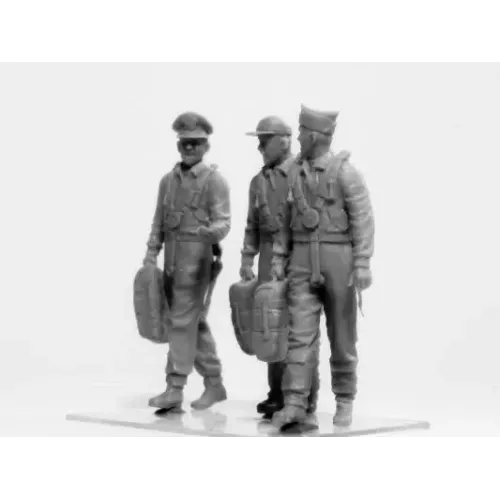 Сборная модель 1:32 Фигуры пилоты ВВС США (1941-1945) ICM 32104