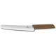 Ніж для хліба та випічки Victorinox SWISS MODERN 22см хвил дерев’ян 6.9070.22WG