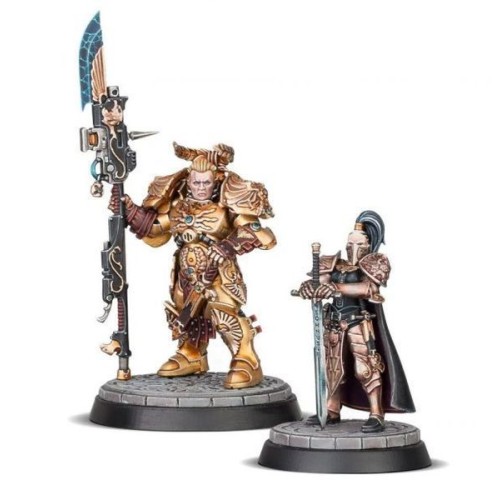 Набір мініатюр WARHAMMER 40000: TALONS OF THE EMPEROR - VALERIAN AND ALEYA