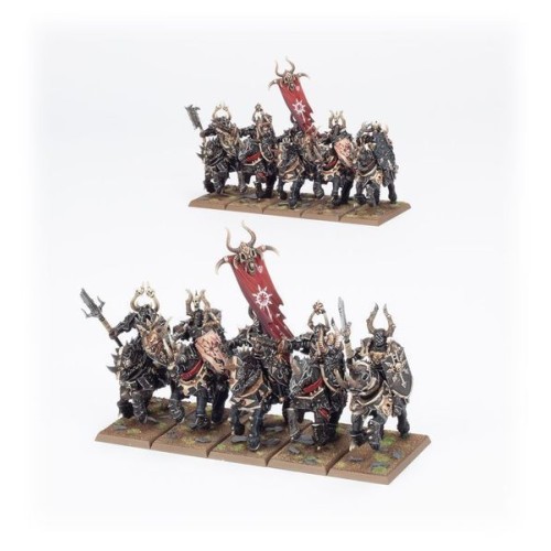 Набор миниатюр The Old World: WARRIORS OF CHAOS - CHAOS KNIGHTS