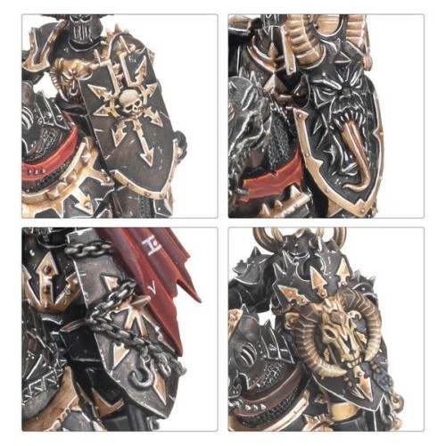 Набор миниатюр The Old World: WARRIORS OF CHAOS - CHAOS KNIGHTS