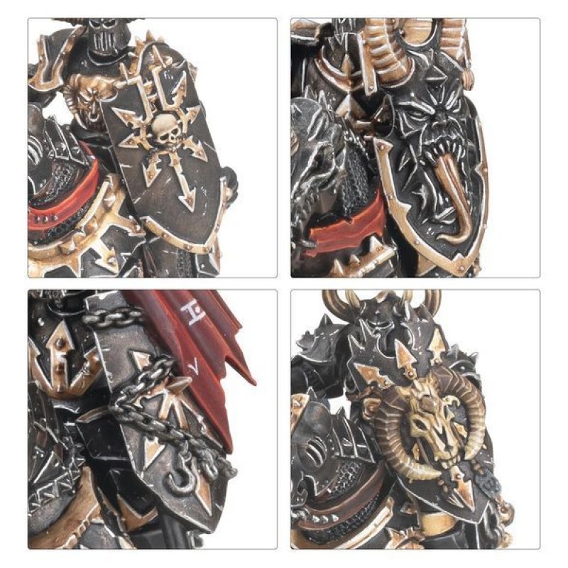 Набор миниатюр The Old World: WARRIORS OF CHAOS - CHAOS KNIGHTS