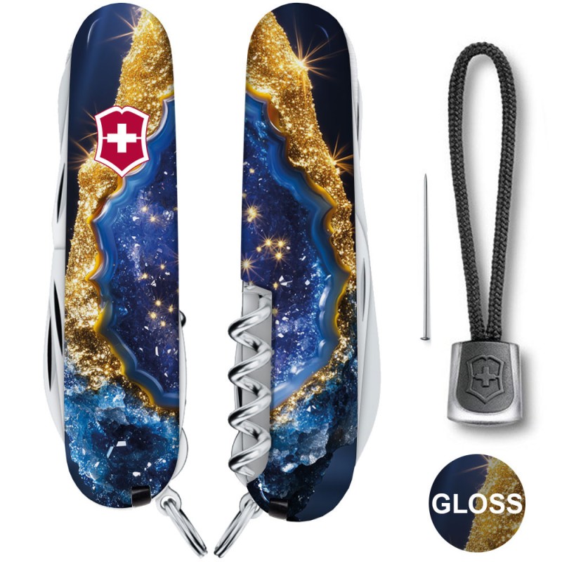 Швейцарский складной нож 91мм Victorinox HUNTSMAN DESIGN 1.3713.3.R2040pk