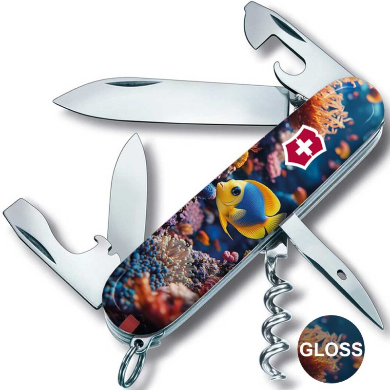 Швейцарский складной нож 91мм Victorinox SPARTAN DESIGN 1.3603.R2010pk
