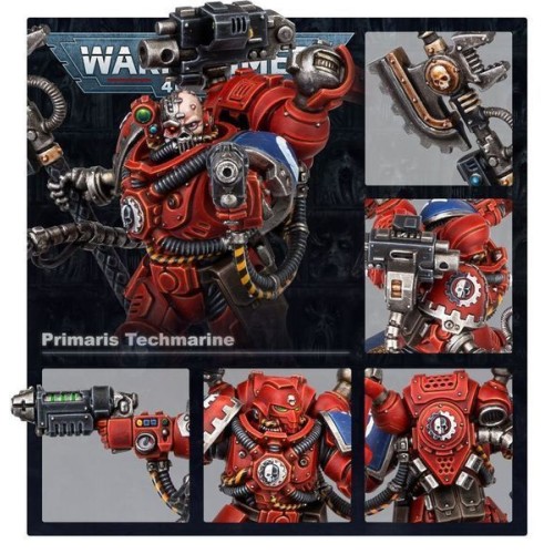 Набір мініатюр WARHAMMER 40000: SPACE MARINES - PRIMARIS TECHMARINE