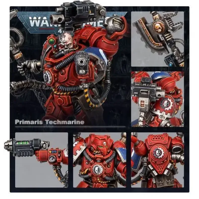 Набір мініатюр WARHAMMER 40000: SPACE MARINES - PRIMARIS TECHMARINE