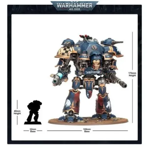 Мініатюра WARHAMMER 40000: IMPERIAL KNIGHTS - KNIGHT DOMINUS