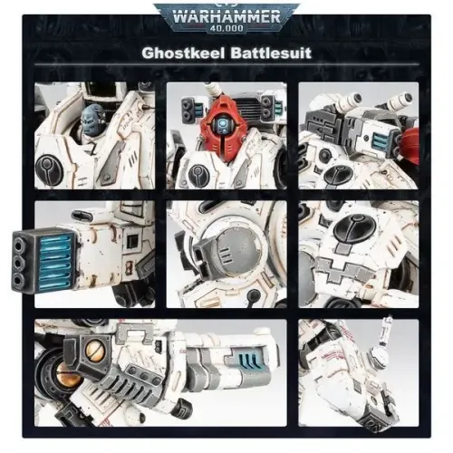 Набір мініатюр WARHAMMER 40000: TAU EMPIRE - GHOSTKEEL BATTLESUIT