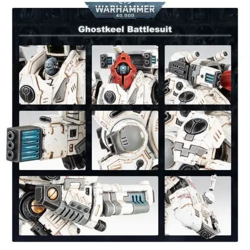 Набір мініатюр WARHAMMER 40000: TAU EMPIRE - GHOSTKEEL BATTLESUIT