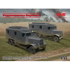 Збірна модель1:35 Набір радіо автомобілі Вермахту ICM DS3509