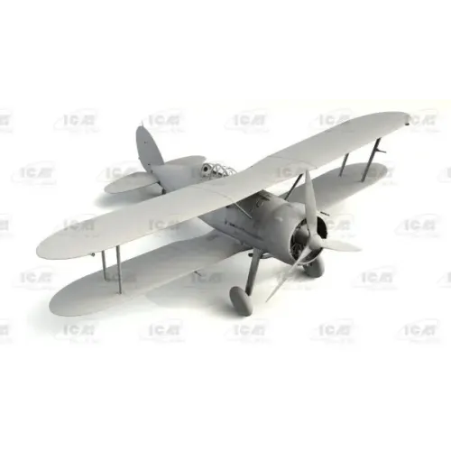 Сборная модель самолета Сборная модель 1:32 Британский истребитель Gloster Sea Gladiator Mk.II ICM 32042 1:32