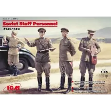 Збірна модель 1:35 радянський штабний персонал (1943-1945р.р.) ICM35612