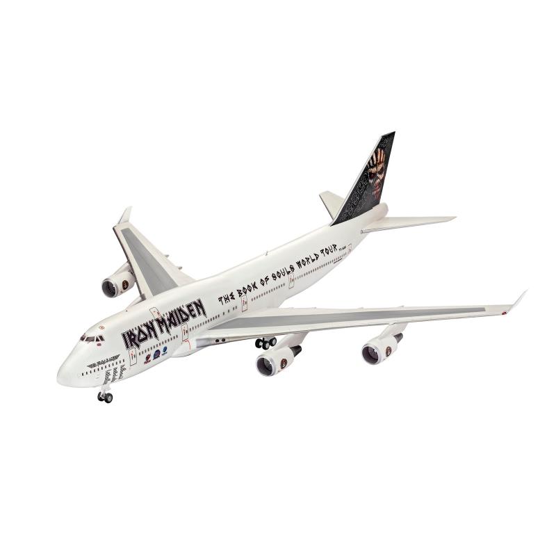 Збірна модель літака Збірна модель-копія Revell Літак Boeing 747-400 Iron Maiden «Ed Force One», рів 4, м: 1:144 1:144