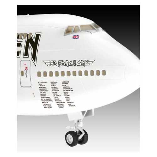 Збірна модель літака Збірна модель-копія Revell Літак Boeing 747-400 Iron Maiden «Ed Force One», рів 4, м: 1:144 1:144