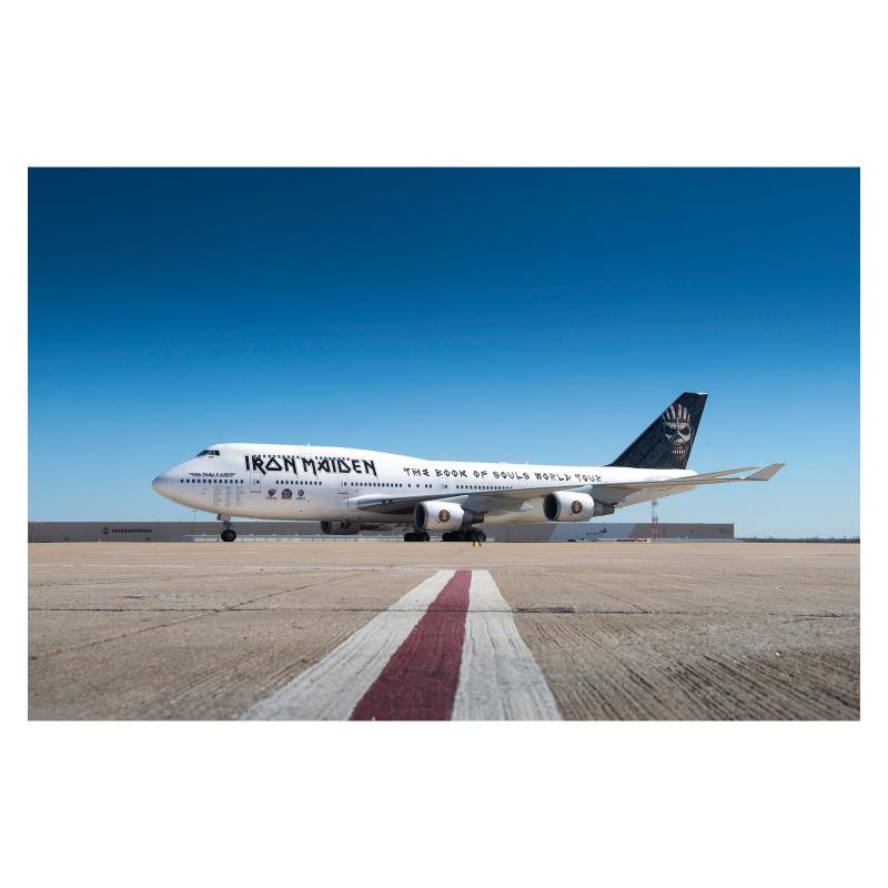 Збірна модель літака Збірна модель-копія Revell Літак Boeing 747-400 Iron Maiden «Ed Force One», рів 4, м: 1:144 1:144