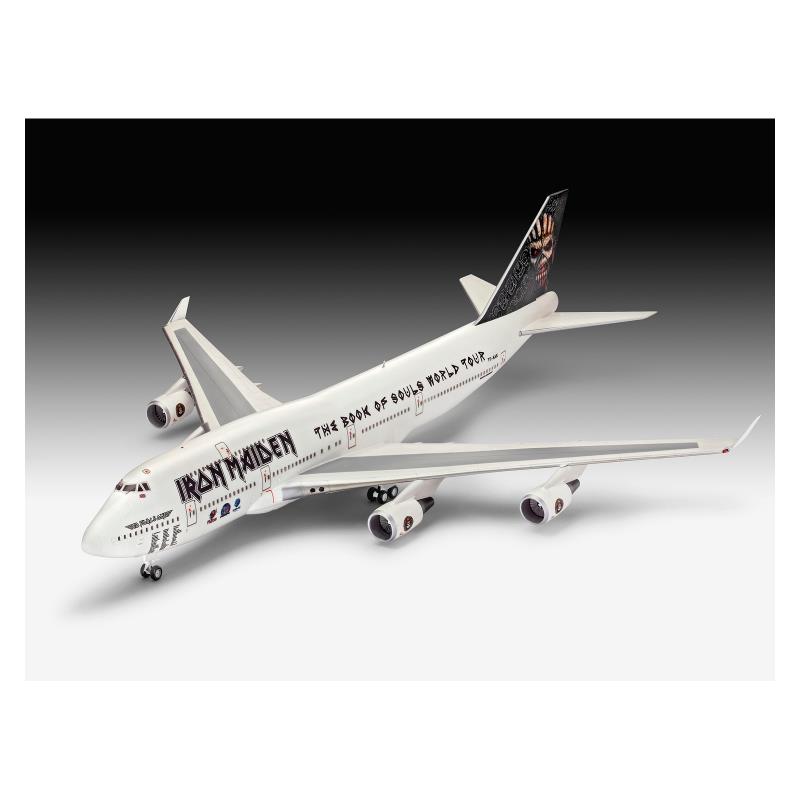 Збірна модель літака Збірна модель-копія Revell Літак Boeing 747-400 Iron Maiden «Ed Force One», рів 4, м: 1:144 1:144