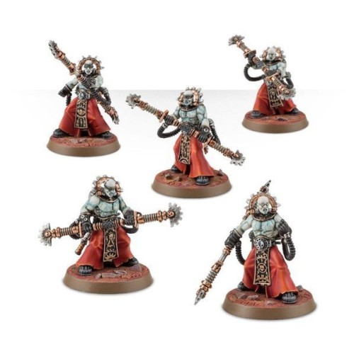 Набор миниатюр WARHAMMER 40000: ADEPTUS MECHANICUS - ELECTRO-PRIESTS