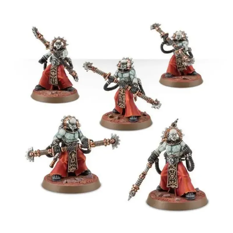 Набор миниатюр WARHAMMER 40000: ADEPTUS MECHANICUS - ELECTRO-PRIESTS
