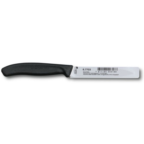 Ніж для чищення овочів Victorinox SWISS CLASSIC 10см чорн 6.7703