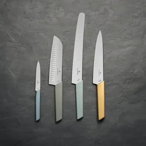 Обробний ніж Victorinox SWISS MODERN 19см жовт 6.9016.198B