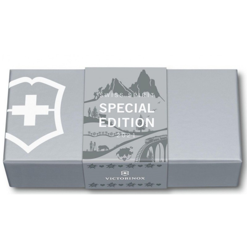 Складаний ніж Victorinox CLIMBER WOOD Swiss Spirit SE (Lim.Ed. 12000) 1.3701.63L21