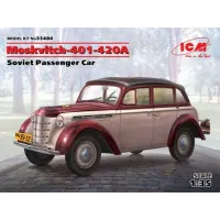 Сборная модель 1:35 Советский легковой автомобиль Москвич-401-420А ICM 35484