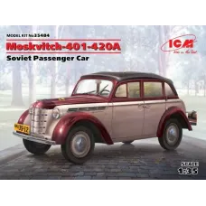 Сборная модель 1:35 Советский легковой автомобиль Москвич-401-420А ICM 35484