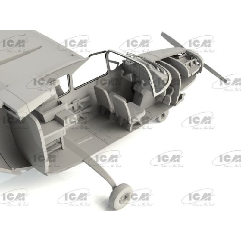 Сборная модель самолета O-2A (late production) 1:48