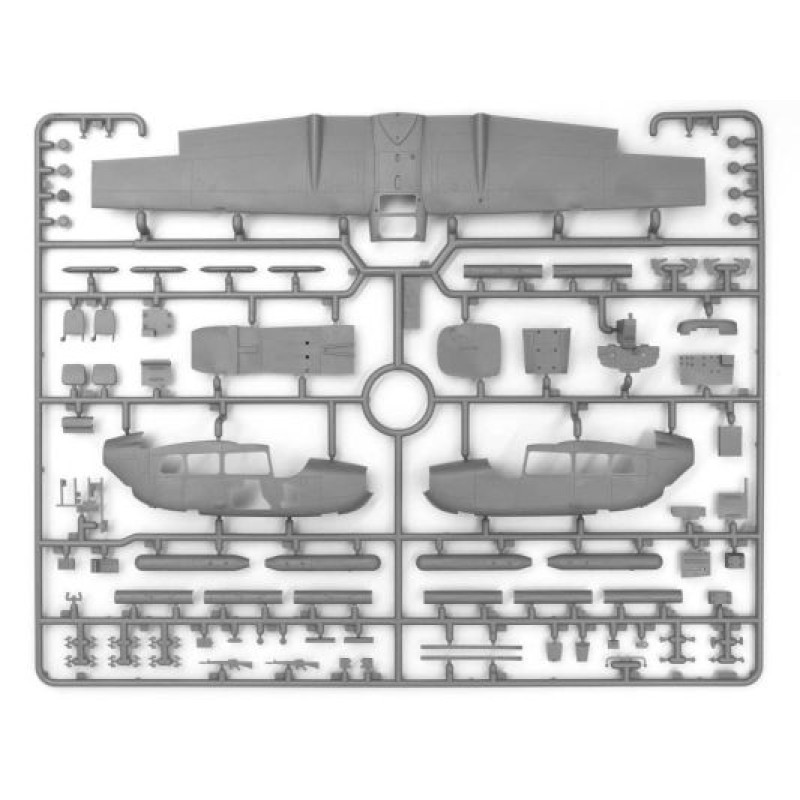 Сборная модель самолета O-2A (late production) 1:48