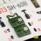 SH-60F Ocean Hawk 3D декаль інтер'єр для комплекту Kitty Hawk 1:35 KELIK K35012