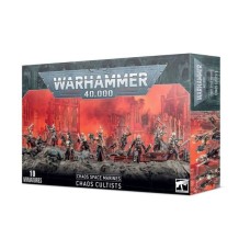 Набор миниатюр WARHAMMER 40000: CHAOS SPACE MARINES - CHAOS CULTISTS