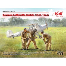  1:32 Фігури кадети німецького Люфтваффе (1939-1945) ICM 32103